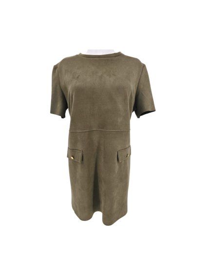khaki   pružné šaty  PRIMARK