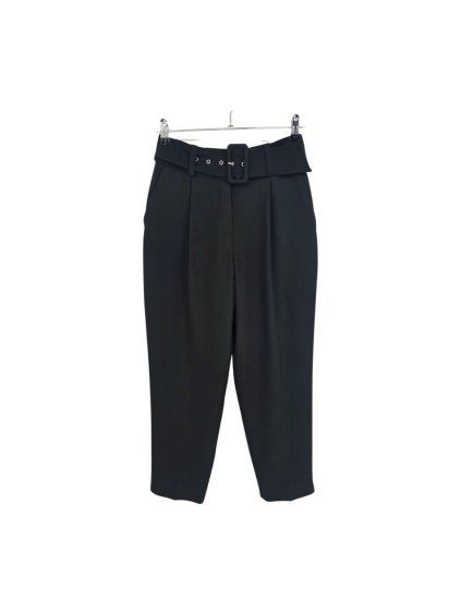 černé kalhoty  s páskem  PRIMARK