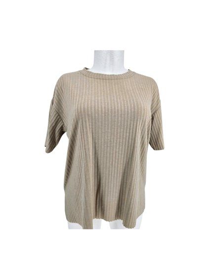 béžový volnější top / triko  H&M