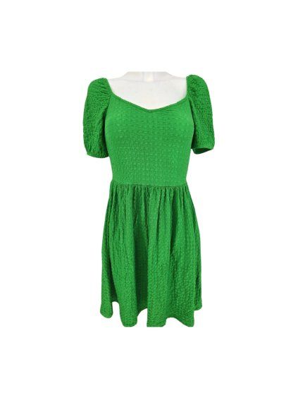 zelené pružné šaty H&M