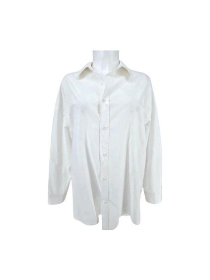 bílá bavlněná košile DAZY