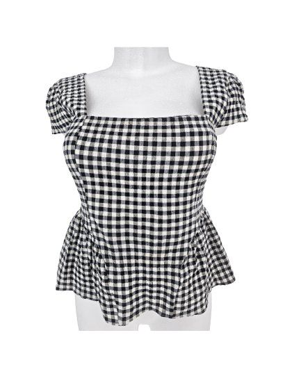 černobílý topík MARKS & SPENCER