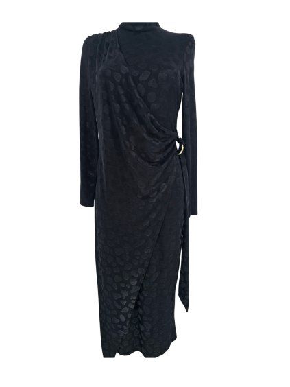 dlouhé černé šaty  RIVER ISLAND