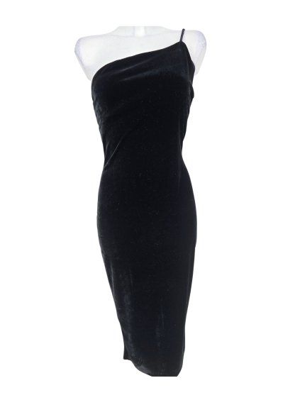 dlouhé sametové šaty PRIMARK