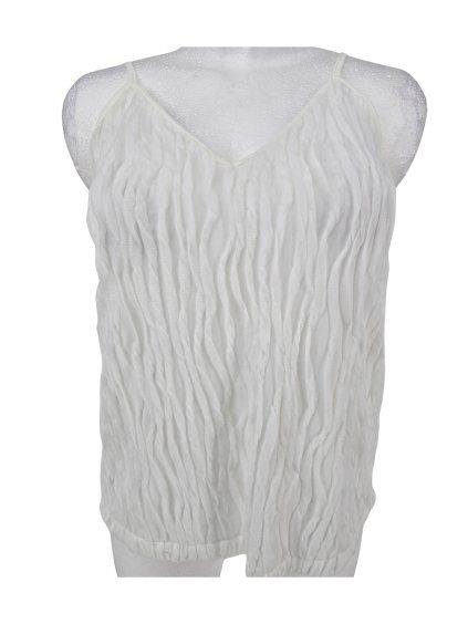 bílý pružná top SHEIN