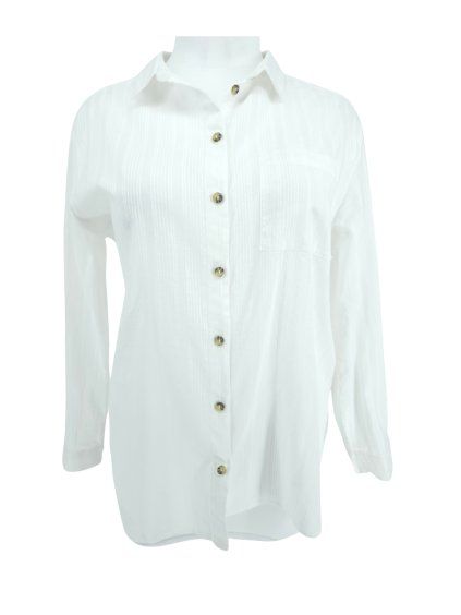 bílá bavlněná košile PRIMARK