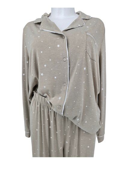 béžové pyžamo  PRIMARK