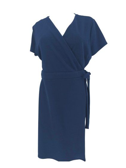 modré zavinovací šaty DOROTHY PERKINS