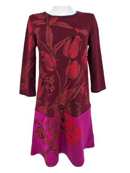 vínové šaty DESIGUAL