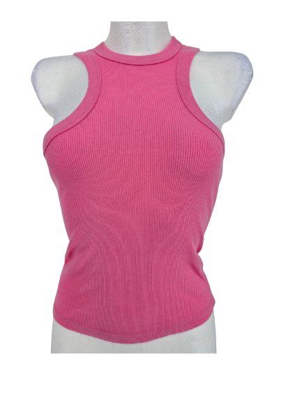 růžové kratší tílko DUNNES