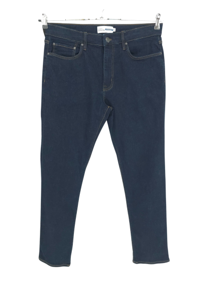 tmavé prodloužené džíny EASY DENIM