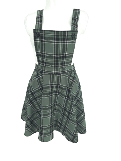 sukně s laclem HELL BUNNY