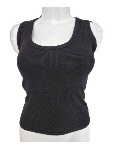 černé basic tílko ZARA