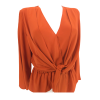 cihlový top TOPSHOP
