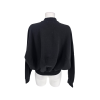 oversized černá mikina  ZARA