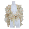 krátký květovaný boho top PRETTY LITTLE THING