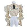 krátký květovaný boho top PRETTY LITTLE THING