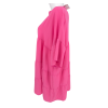 oversized volánová tunika / šaty  MADE IN ITALY
