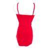 červené sexy šaty  H&M