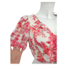 květovaný crop top  JUS DE POM