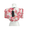 květovaný crop top  JUS DE POM