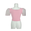růžový crop top  QUIZ