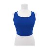 modrý crop top SHEIN  vel. 36
