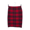 kostkovaná midi sukně  TU  uk 10 - 38