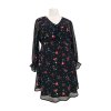 černé šaty s puntíky vel  50/52