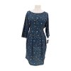 modré šaty  POPSY uk 18 - 44 / 46