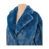 modrý teplý kožíšek RINO&PELLE
