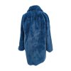 modrý teplý kožíšek RINO&PELLE