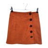 skořicová sametová sukně  PRIMARK