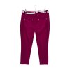 fialové bavlněné kalhoty   FIRST AVENUE