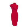 červené společenské šaty GIRL IN MIND uk 10 ( 36/38)