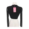 černý  crop top MISSYEMPIRE