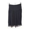 plisovaná delší černá sukně  PRIMARK