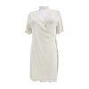 bílé zavinovací šaty PRIMARK