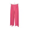 pružné volnější  růžové kalhoty vel. 40