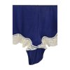 modré nižší kalhotky  s krajkou MARKS & SPENCER