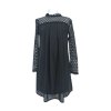 černé šaty s krajkou ELISE RYAN  uk 12 - 38/40