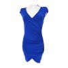 modré obepnuté šaty  SHEIN  SXY