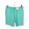 tyrkysové lněné kraťasy BONMARCHÉ