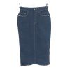tmavší džínová sukně  GEORGE