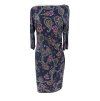 modro fialové šaty  PER UNA  od MARKS & SPENCER