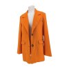 oranžové oversized sako VERO MODA vel. XS