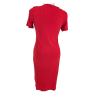 pružné červené šaty PRIMARK