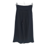 černé široké kalhoty RIVER ISLAND