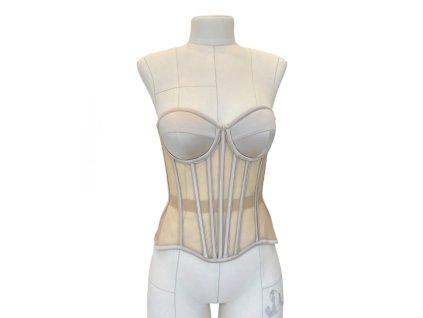 Tylový prodloužený korzet - tělový
