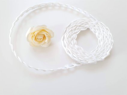 Poutka ke korzetu - ivory